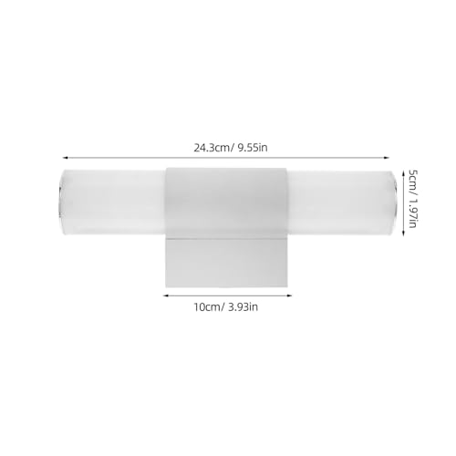 Lámpara de pared LED de baño Veemoon moderna con luz frontal de espejo 2