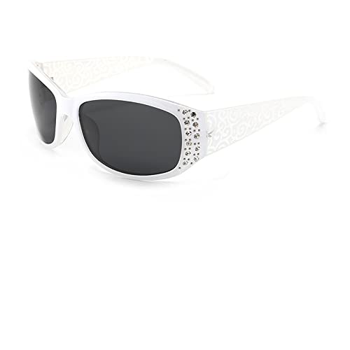 Lunettes de soleil polarisées femme strass UV400 pour conduite voyage et plein air lady