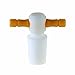 Chemglass CG-3002-A-01-14/20 PTFE Stopper, Yellow Handle