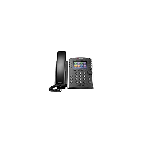 Teléfono Poly com VVX 411 IP con cable y escritorio