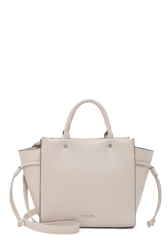 Sac cabas beige Tamaris Juliane : grand sac à main fourre-tout tendance