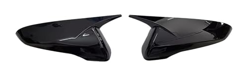 Coque rétroviseur Veloster cache rétro noir brillant pour voiture 2018-2023