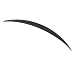 Cuztom Tuning Fits for 2014-2020 Infiniti Q50 Q50S VIP Sleek ABS Trunk Lid Spoiler Wing Matt Black Primer Finish