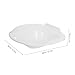 GOOHOCHY 1pc Sitz Bath Basin for Postpartum Care Ergonomic Design Squat for Elderly Pregnant Women Material Easy Wall Storage for Relief
