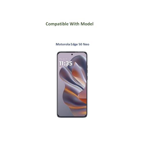 Image of ScreenUp Tempered Glass For Motorola Edge 50 Neo - Ultra Clear, 9H Scratch Resistant, Full Coverage, Easy Install Screen Protector