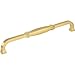 Jeffrey Alexander 224 mm Center-to-Center Brushed Gold Audrey Cabinet Pull