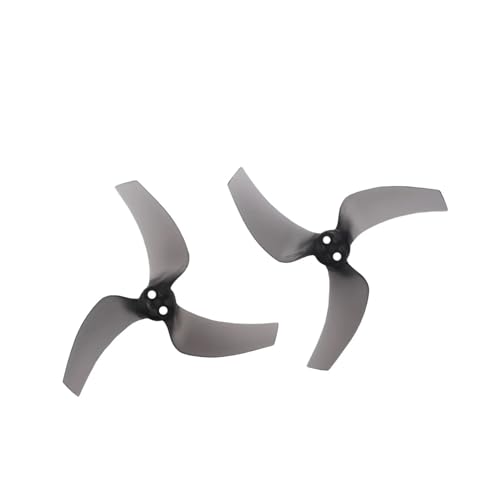 Hélice 3 pales 3 pouces trou 2mm 6 paires drone FPV 3032 gris