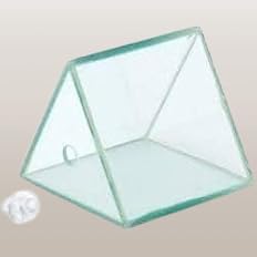 Hollow Prism 2 * 2 * 2 Inch | for Laboratory, Scientific Research, Industrial, Educational & Professional Use | Durable Premium Quality Lab Equipment | Reliable Performance High Accuracy and Long Last