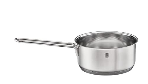 Batterie de cuisine avec bord verseur RÖSLE Basic Line, 4 pièces argentées