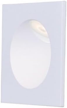 ET2 Alumilux AL-2W 1 LED Outdoor Wall Sconce in Modern Style-3.25 Inches Wide by 3.25 inches high-White Finish