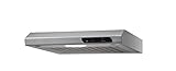 Respekta Dunstabzugshaube unterbau / Unterbau-Dunstabzugshaube 50 cm / Metallgehäuse in schwarz/ DH540IXL/C/ 52 – 68 dB