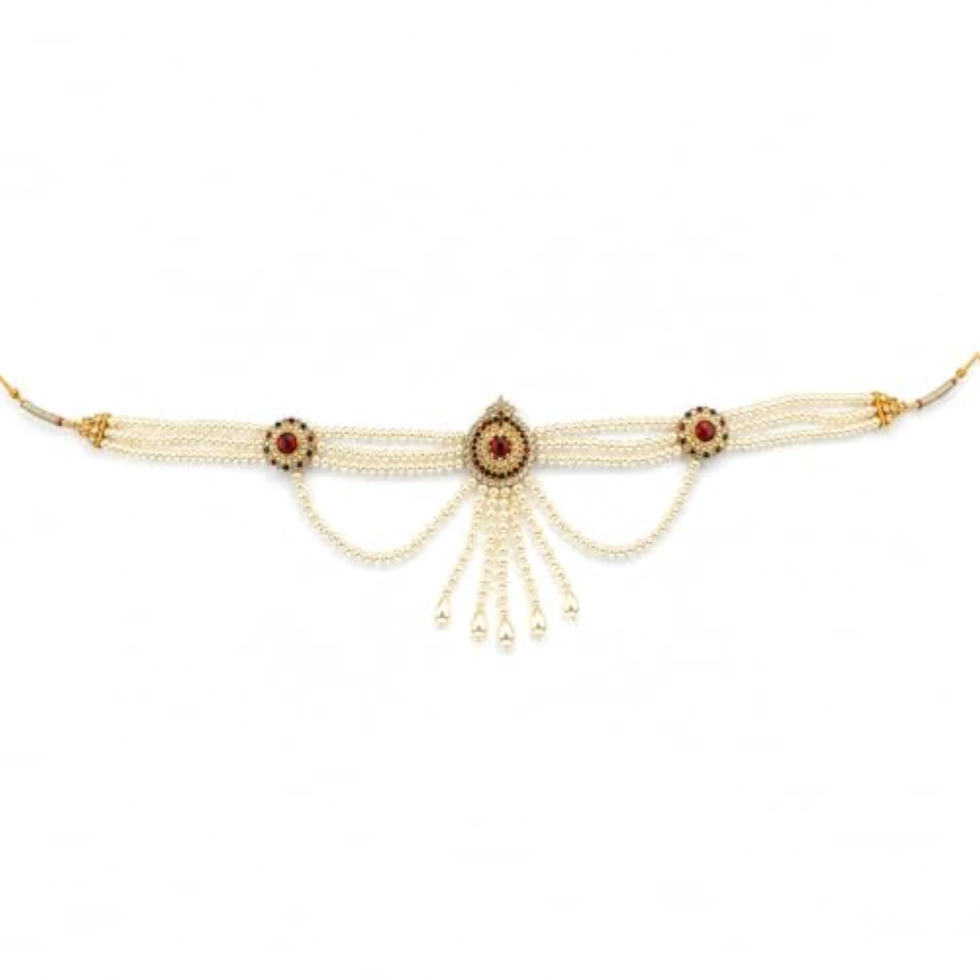Beautiful Beads Studded Kamarpata for Festive Wear