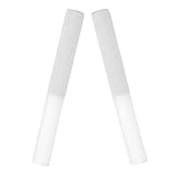 NULYLU 2 Stück Acryl Klangschalen Schlägel Pyramidenförmige Klangstab in Hohl Massiv Langlebig...