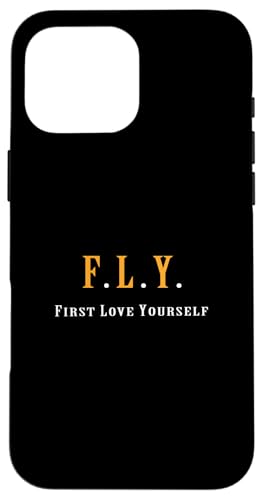 �I�����W�J���[ First Love Yourself �I�����W�O���t�B�b�N �X�}�z�P�[�X iPhone 16 Pro Max �p