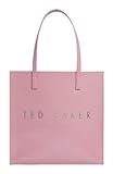 Ted Baker bolso shopper Crinkon Crinkle Large Icon Bag Pink rosa
