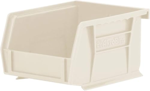 Akro-Mils 30210STONE - Impilabile In Plastica Bin Akro Appeso, 5 Pollici Da 4 Pollici Da 3 Pollici, Caso Di Pietra 24 - 11