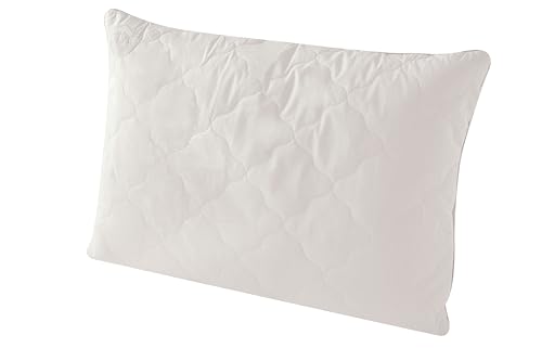 Yatas Bedding Superwashed Wool Pillow, for Back, Stomach or Side Sleepers, 20