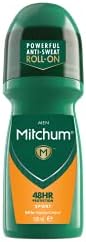 Mitchum Men 48HR Protection Roll-On Deodorant & Antiperspirant, Sport, 100ml