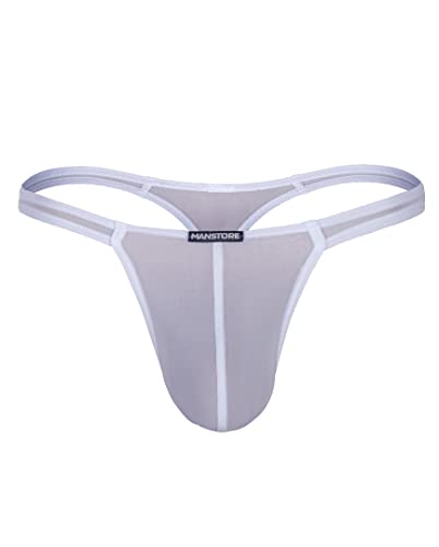 MANSTORE M101 - Juego de cuerdas elásticas (2 unidades), Blanco, S Cover