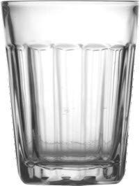 VikkoSmall 3.75 Ounce Drinking Gl | Thick and Durable Construction – Great for Children, Tasting, and Small Portions – Dishwasher Safe – Set of 6 Mini Clear Glass Tumblers – 3.2” x 2.4”