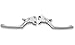 Roland Sands Design Chrome Adjustable Regulator Lever Set 0062-4013-CH