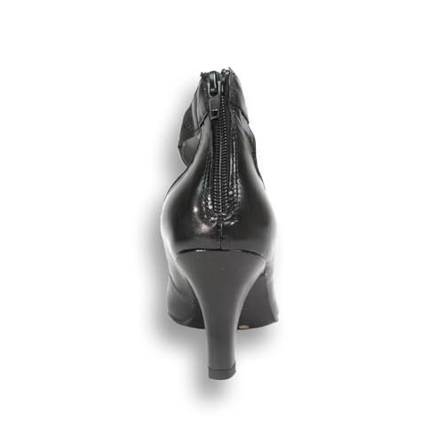 Peerage Diane Women's Wide Width Leather Dress Pumps4