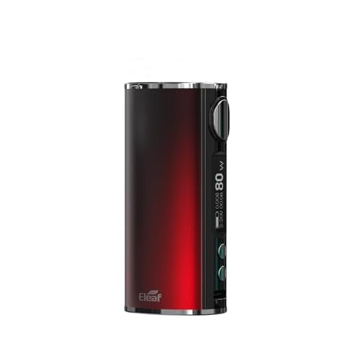 Eleaf iStick T80 Box Mod Vape 80W 3000mAh E cigarette Rechargeable NO Nicotine NO Tobacco Gradient Red