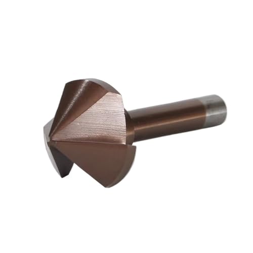 NnYuaUil 3 flautas cortador de chaflán de 90 grados 6,3-40 mm M35 broca escariadora avellanadora