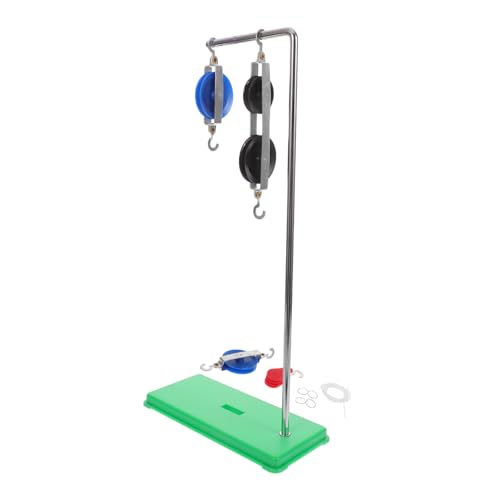 LAPYAPPE Physik-kit Mit Flaschenzügen Und Halterung Experimentelle Lehrmittel Für Physikmechanik Für Schüler Und Lehrer Langlebig Und Zuverlässig