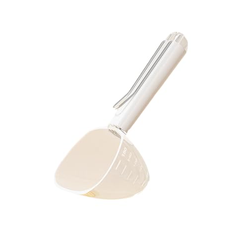 ペットフード計量スプーン 犬の給餌制御スクープ 計量部分 猫 ドライスクープ 供給部分 ペットフード