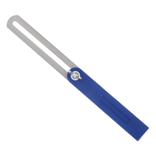 SEWACC Adjustable Woodworking Angle Ruler High Precision Sliding Marking Tool for Carpentry Measuring and Layout Tasks
