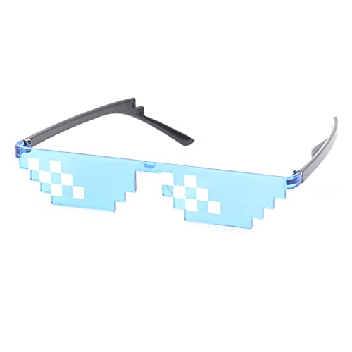 12 Pack 4 colors Thug Life Sunglasses Mosaic Glasses farmeless sunglass Party Favors Eyewear4