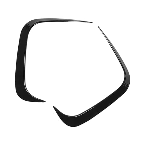 Generic Alerón para Parachoques Trasero, Ajuste de Aire Negro Brillante para Cubierta de Ventilación para Serie 2 M2 F87 2016-2021, Aerodinámica Mejorada para Entusiastas del Automóvil