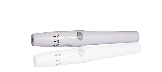 VATSALYA MEDTECH Universal Lancing Device for Round Glucometer Lancets – Adjustable Depth Blood Sampling Tool for Diabetes Testing – Ergonomic & Safe Design – White-image-26