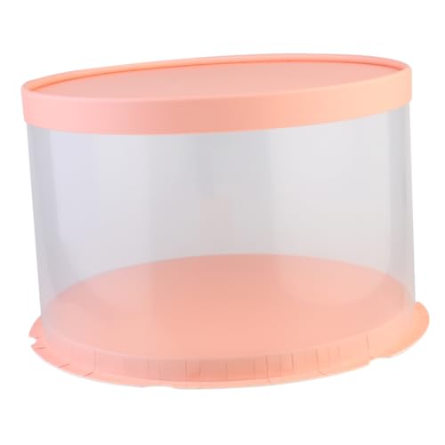 Alipis 8 Inch Round Baking Cake Packaging Box Cake Boxes Plates Set Paper Lid
