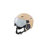  CAIRN Casco da sci ELECTRON VISOR - MAT BISCUIT