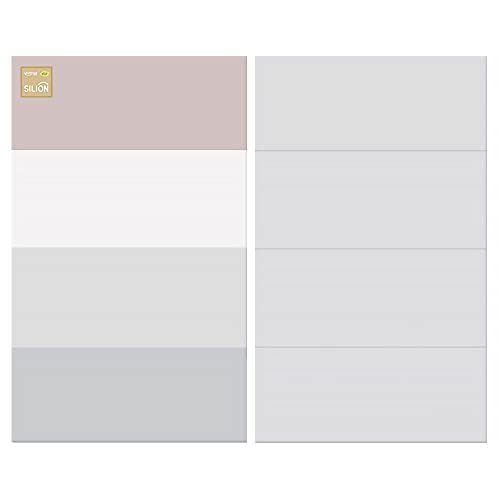 ALZIP MAT Eco Color Folder Urban, Folding Baby Play Mat Eco-Friendly Non-Toxic Non-Slip Reversible Waterproof (XG (110x55 inch), Grey Pink)