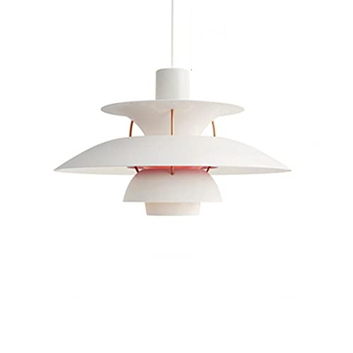 Vintage Esstisch Pendelleuchte, Industrielle Pendellampe, Ø40cm Lampenschirm, Höhenverstellbar, E27, Retro klassisch Hängelampe, für Loft Restaurant Cafe Bar Wohnzimmer Schlafzimmer (A,40CM)
