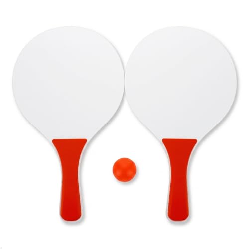 A2Z Kids and Adults Game Lightweight - Beach Tennis Set 1663-03 Orange