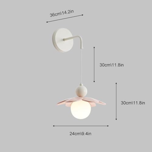 Aplique de pared blanco 1 luz para cabecera de dormitorio e iluminación moderna 5