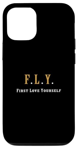 �u���E�� �J���[ First Love Yourself �u���E�� �O���t�B�b�N �X�}�z�P�[�X iPhone 12/12 Pro �p
