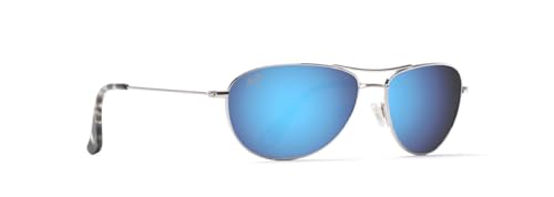 Maui Jim Men's and Women's Baby Beach Polarized Aviator Sunglasses2