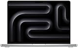 Apple 2024 MacBook Pro Laptop mit M4 Chip mit 10 Core CPU und 10 Core GPU: 14,2" Liquid Retina XDR Display, 16 GB gemeinsamer Arbeitsspeicher, 512 GB SSD Speicher; Silber