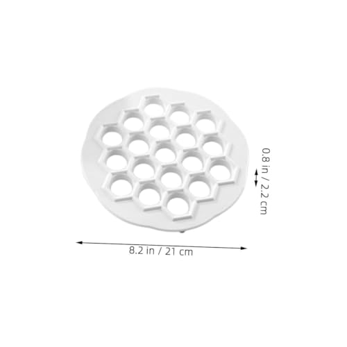 Unomor Plastic Dumpling Maker Multi Mold for Effortless Dumpling Making for Home Kitchen for and Filled Pastries Great Housewarming