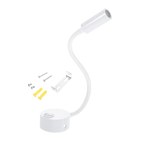 KONTONTY LED Buchlampe mit flexiblem Schwanenhals