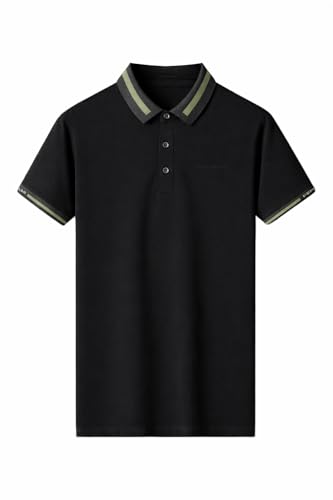 Image of TAGAS Mens Polo T-Shirt || Men's Color Block Polo Tshirt | Short Sleeve Casual Pullover with Collar |Casual Wear for Men | Mens Regular FIT T-Shirts