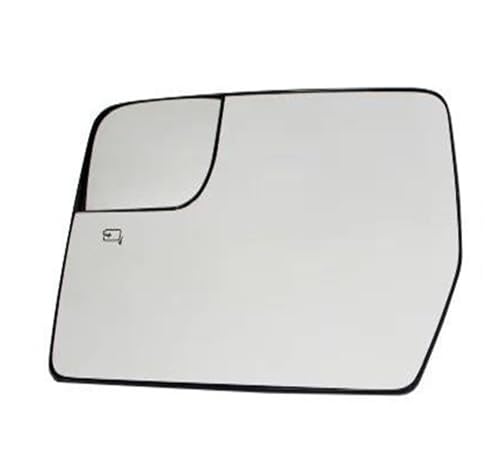 Verre de rétroviseur chauffant F150 (2011-2014) gauche avec plaque pour dégivrage rapide