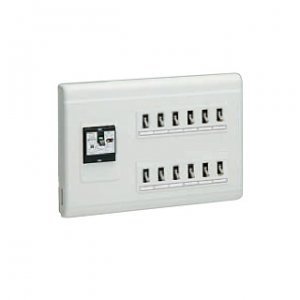 Mirai Industry MPH12-38K High Performance Residential Distribution Board, Single Phase, Three Wire Type (Main Core Neutral Line Phase Missing Protection with 3POC Electrical Leakage Disruptor)