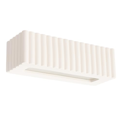 Luce calda e antiabbagliante - la superficie scanalata del paralume in ceramica garantisce una diffusione morbida della luce. Questa lampada crea un'atmosfera calda, ideale per il soggiorno, la camera da letto o l'ufficio.