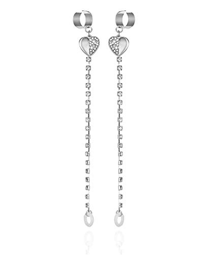 Ear cuff heart drop pour sublimer vos oreilles sans la douleur du perçage